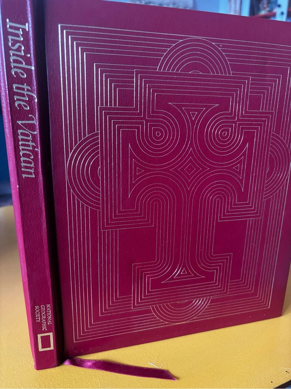 National Geographic Inside the Vatican Hardcover 1991